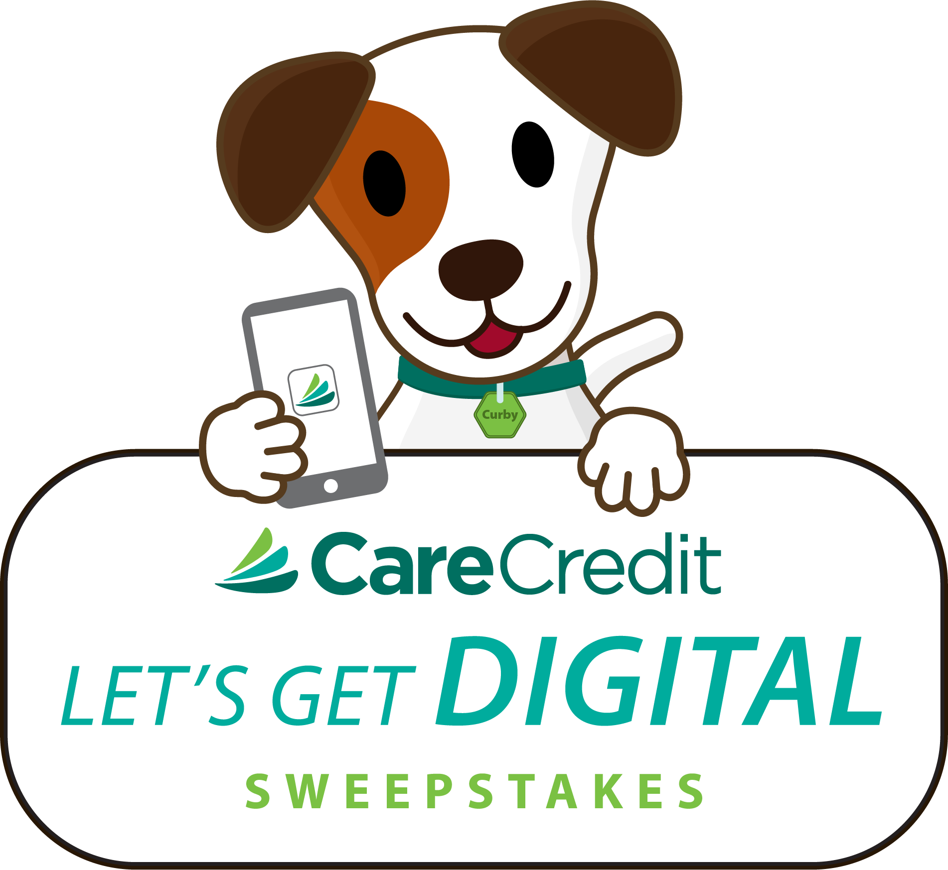 CareCredit Let's Get Digital Sweepstakes logo